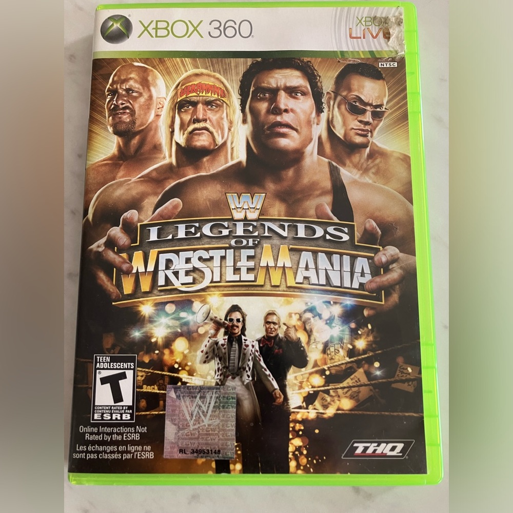 Xbox 360 WWE Game